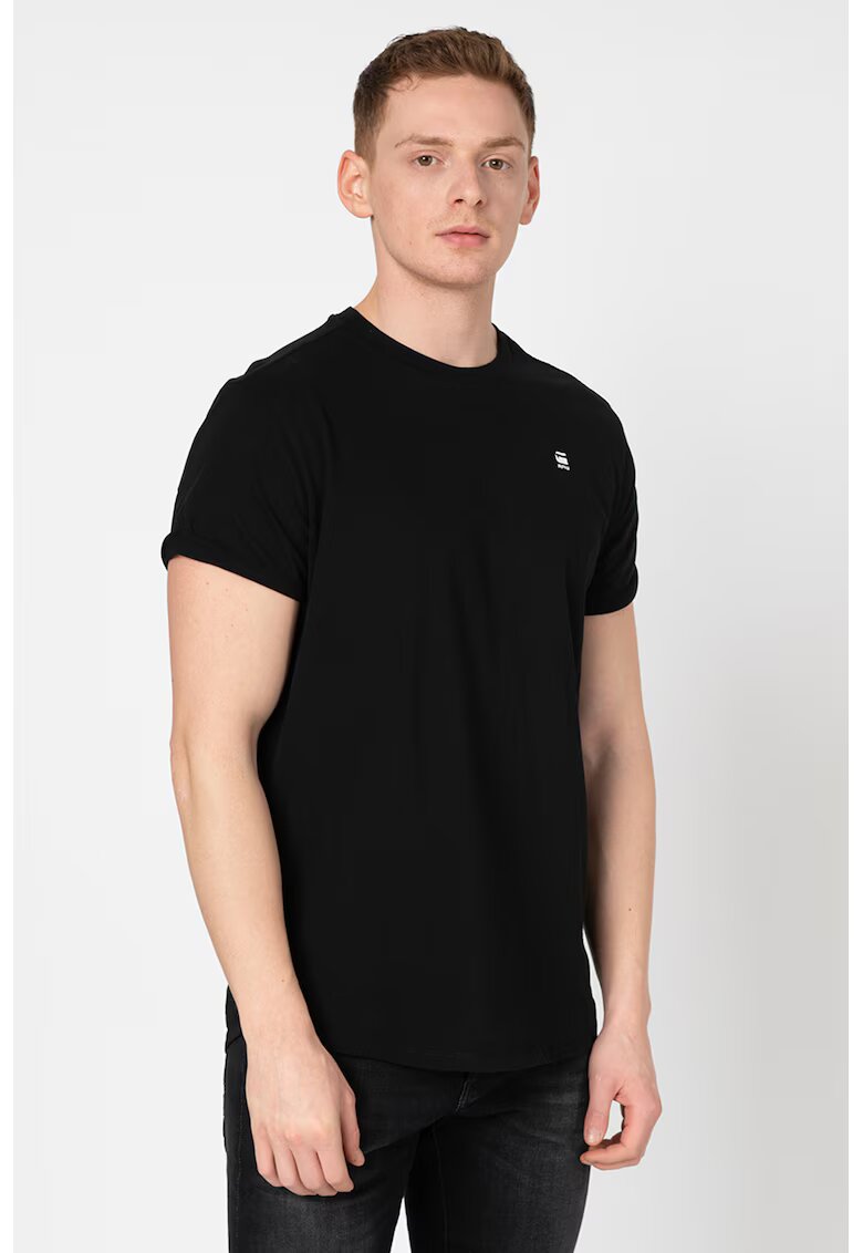 G-STAR Tricou relaxed fit din bumbac organic D16396-B353 - Negru