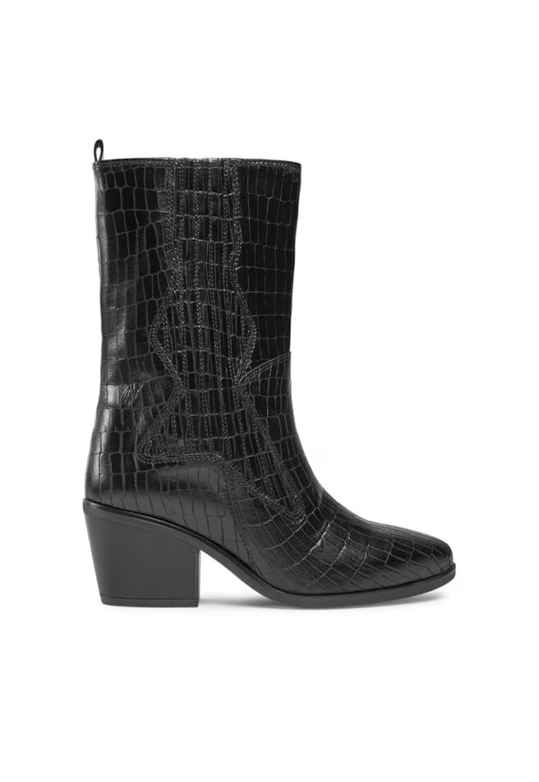 Gabor Botine dama 303187224 - Piele naturala - Negru