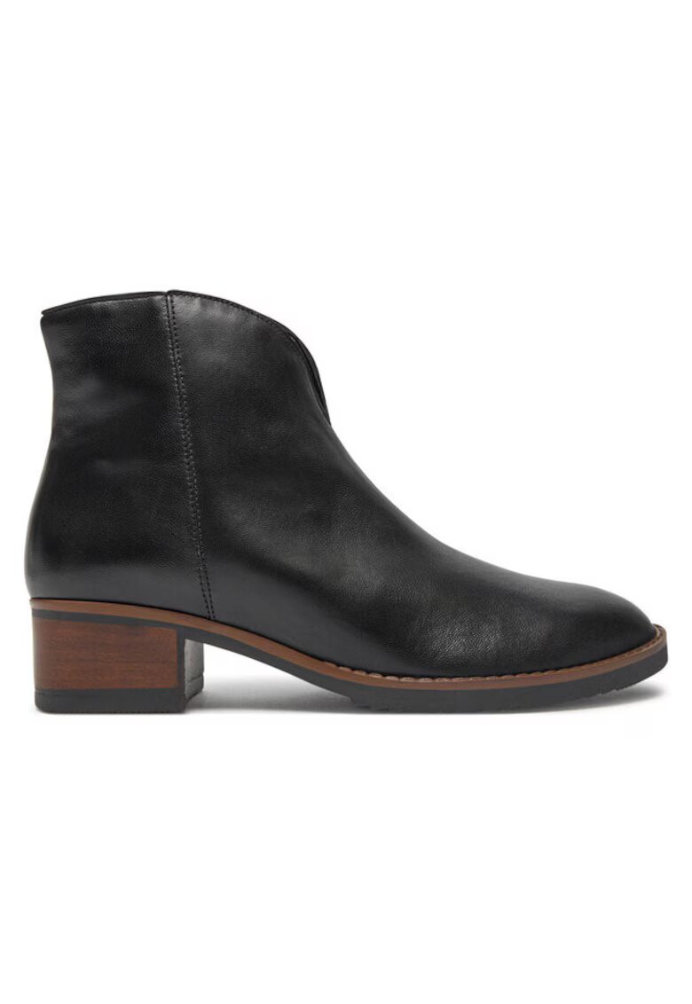 Gabor Ghete dama 304338878 - Piele naturala - Negru - Negru