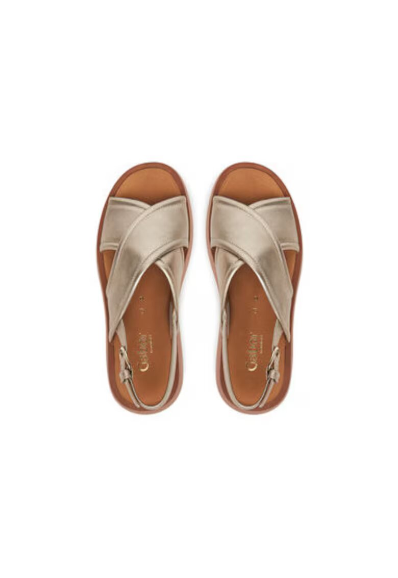 Gabor Sandale dama - 62.851.82 - Piele naturala - Auriu