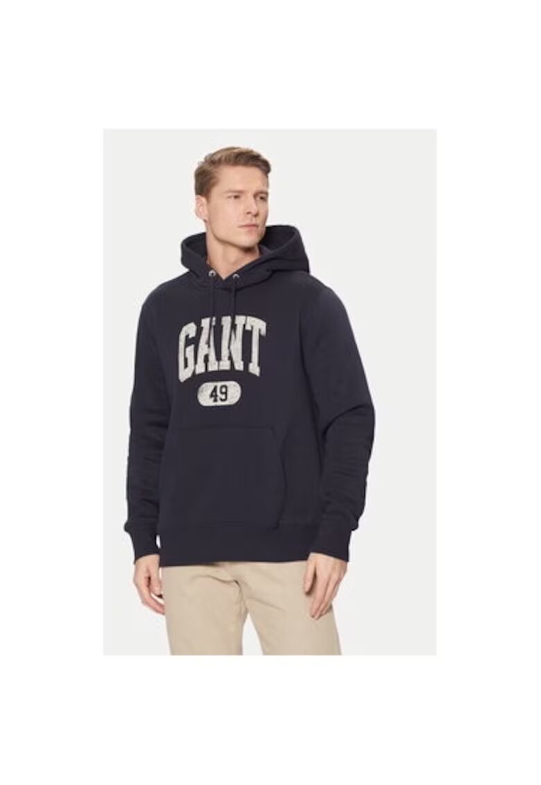 Gant Bluza barbati - 305179128 - Bumbac/Poliester - Albastru - Albastru