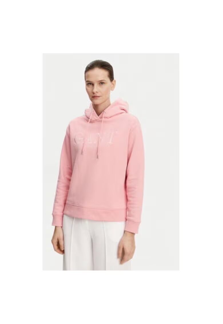 Gant Bluza dama - 305367051 - Bumbac - Roz - Roz
