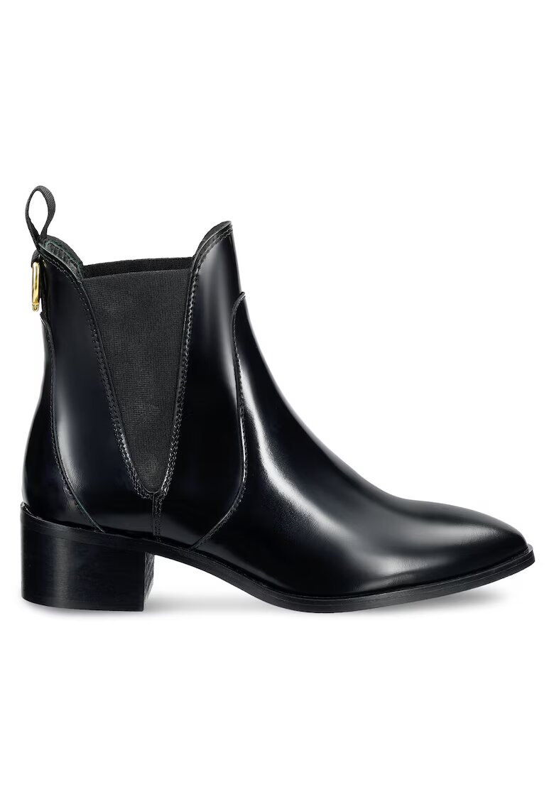 Gant Botine dama 305605115 - Piele naturala - Negru
