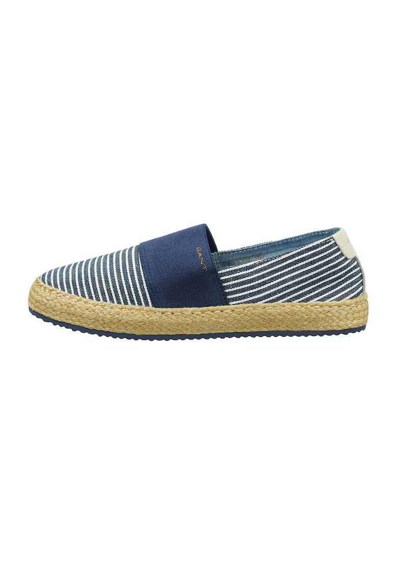 Gant Espadrile cu dungi Raffiaville - Albastru/Crem