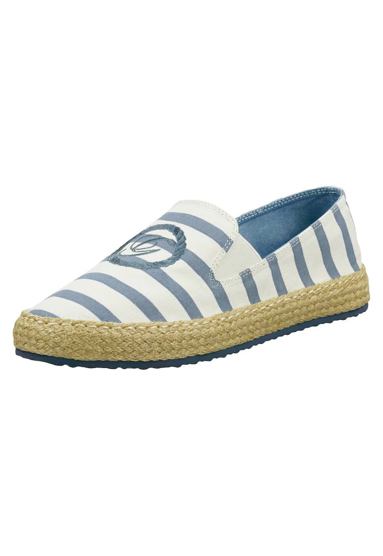 Gant Espadrile dama 30568945 - Textil - Alb/Albastru