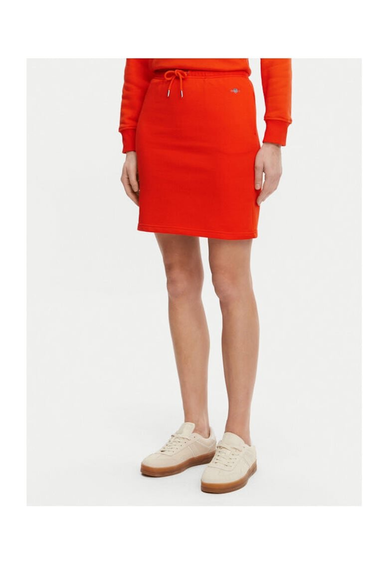 Gant Fusta dama - 305366993 - Bumbac - Portocaliu - Portocaliu