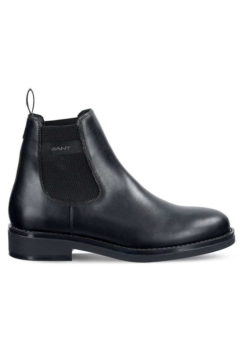 Gant Ghete Chelsea barbati - piele naturala - negru