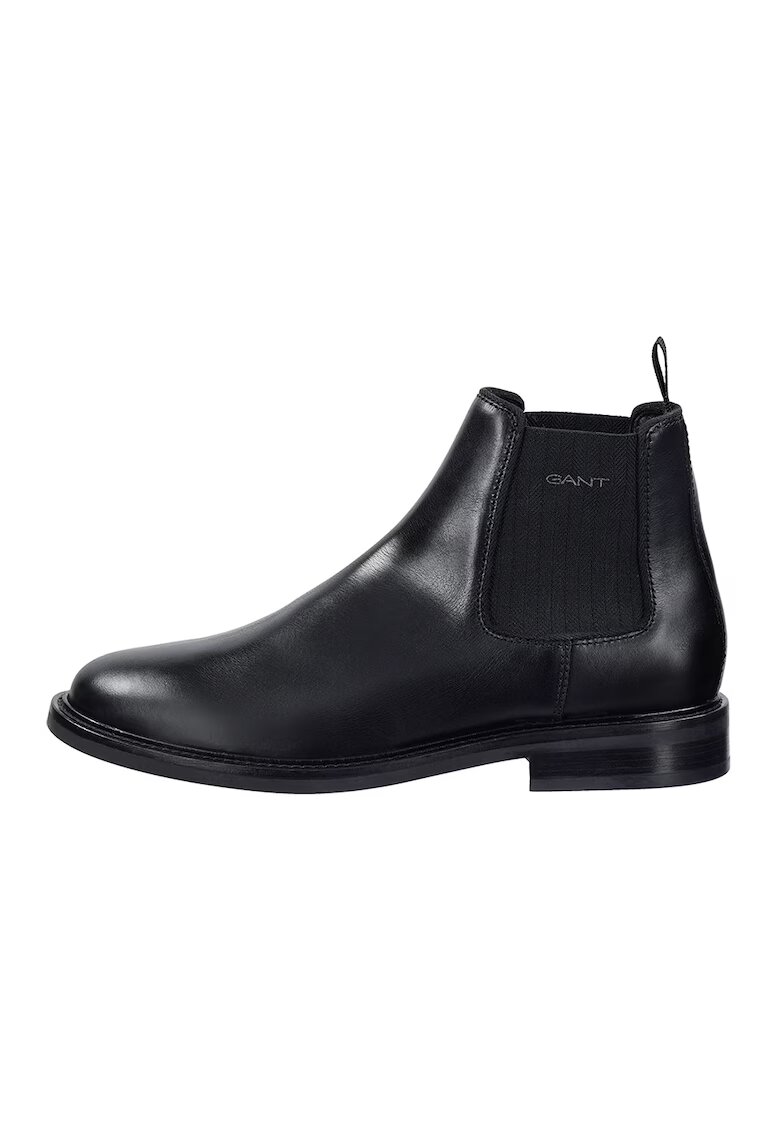 Gant Ghete Chelsea din piele St Fairkon - Negru