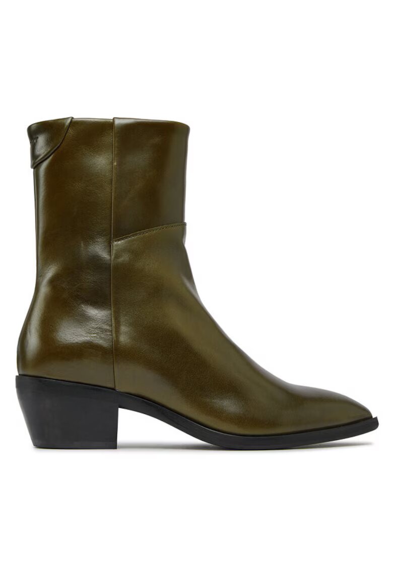Gant Ghete dama 303174231 - Piele naturala - Verde - Verde