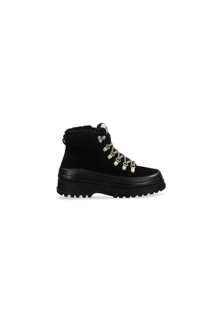 Gant Ghete dama 304401404 - Piele naturala - 41 EU - Negru