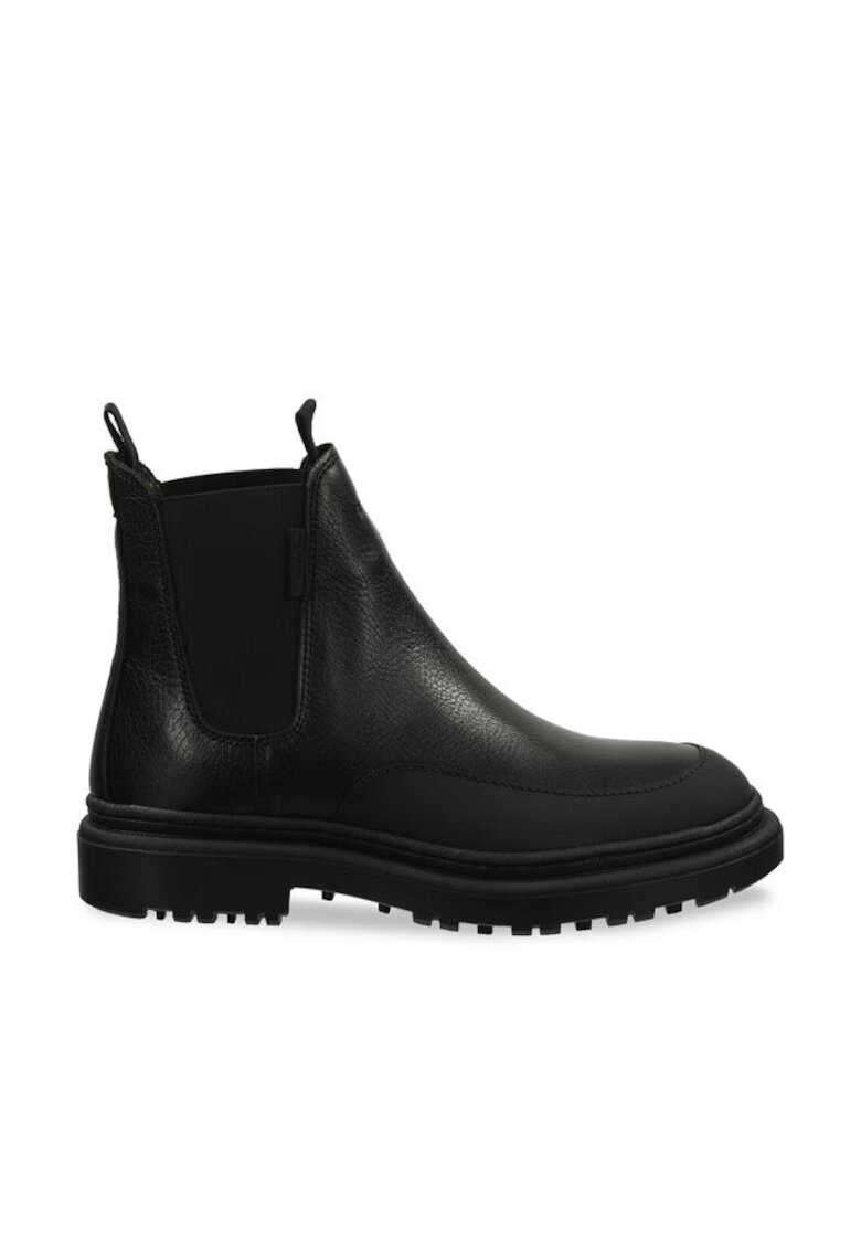 Gant Ghete dama 304401596 - Piele naturala - 41 EU - Negru