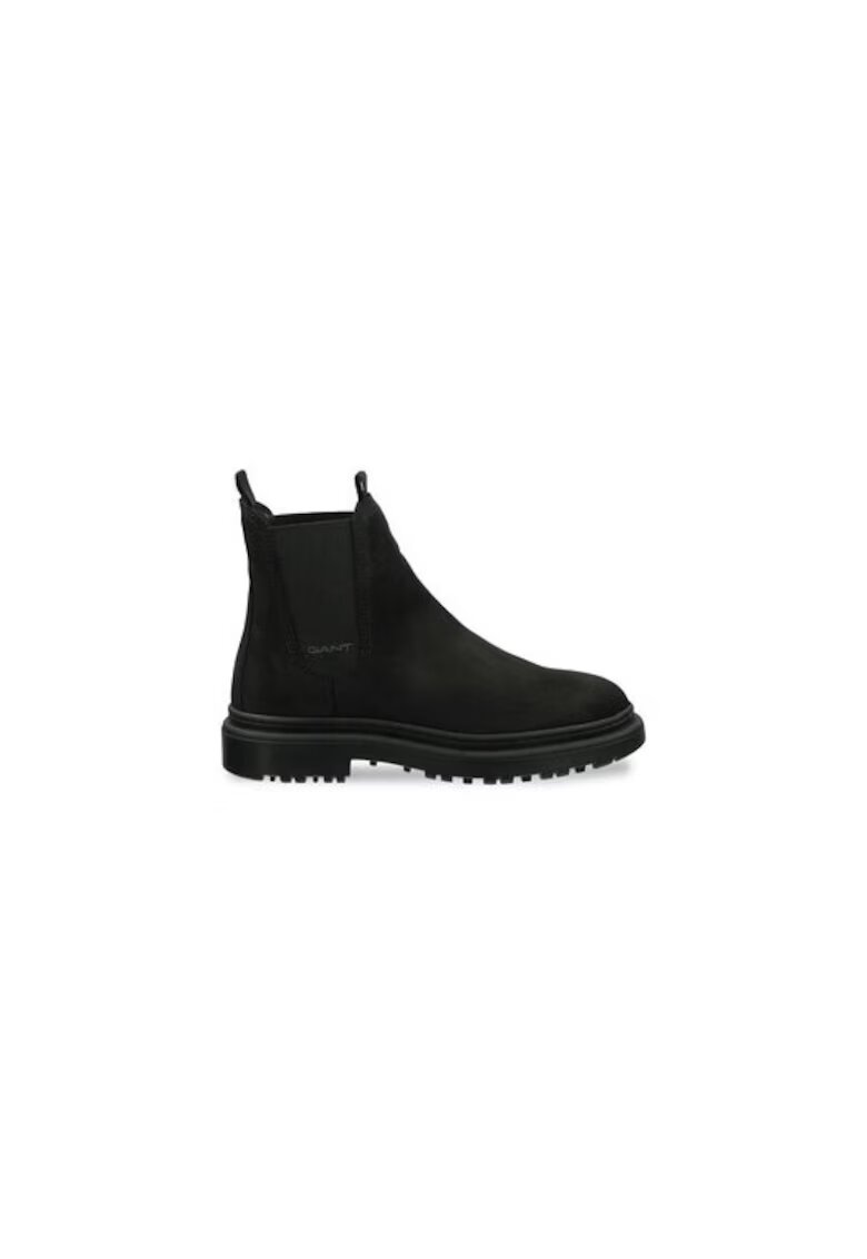 Gant Ghete dama 304401800 - Piele naturala - Negru - Negru