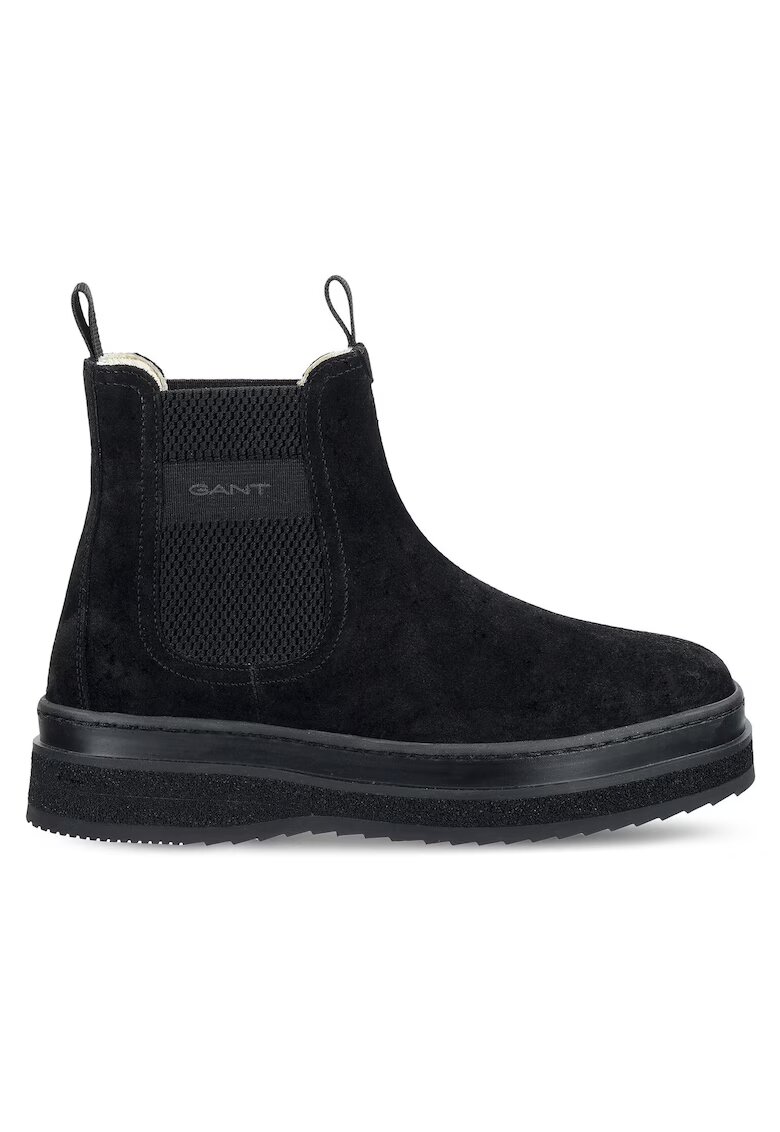 Gant Ghete dama 305603951 - Piele naturala - Negru