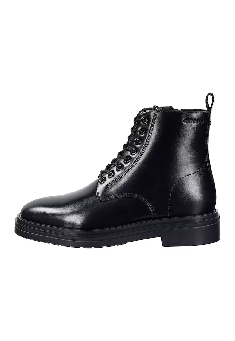 Gant Ghete din piele Boggar - Negru
