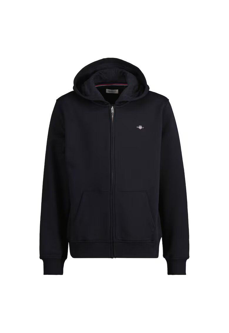Gant Hanorac cu fermoar Shield - Negru