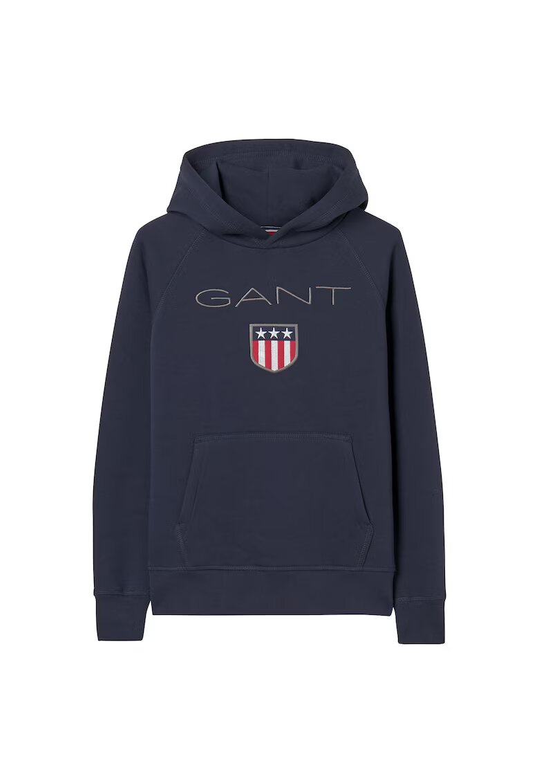 Gant Hanorac cu logo brodat - Albastru inchis