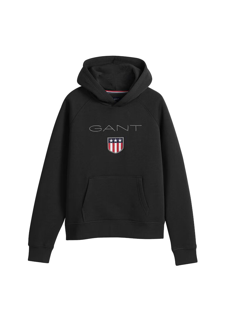 Gant Hanorac cu logo brodat - Negru