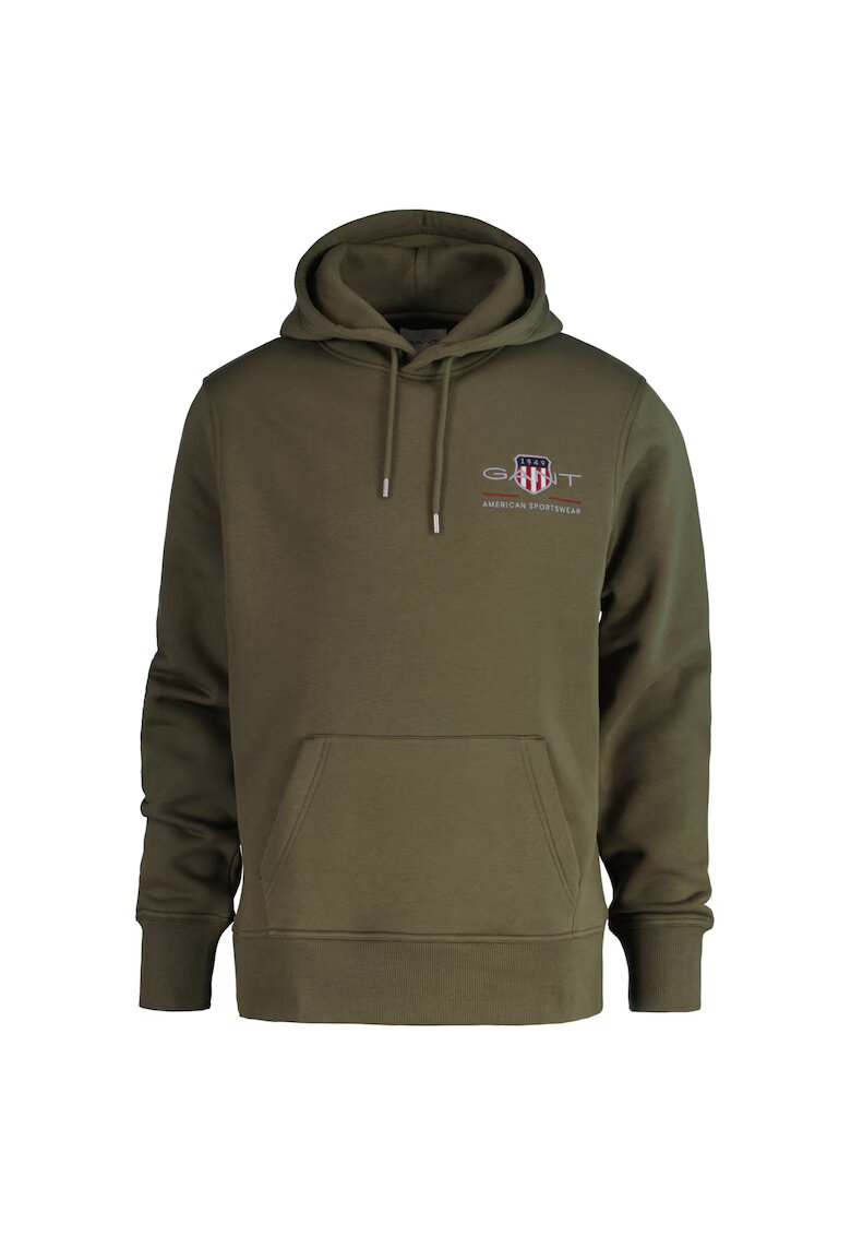 Gant Hanorac cu logo - Kaki