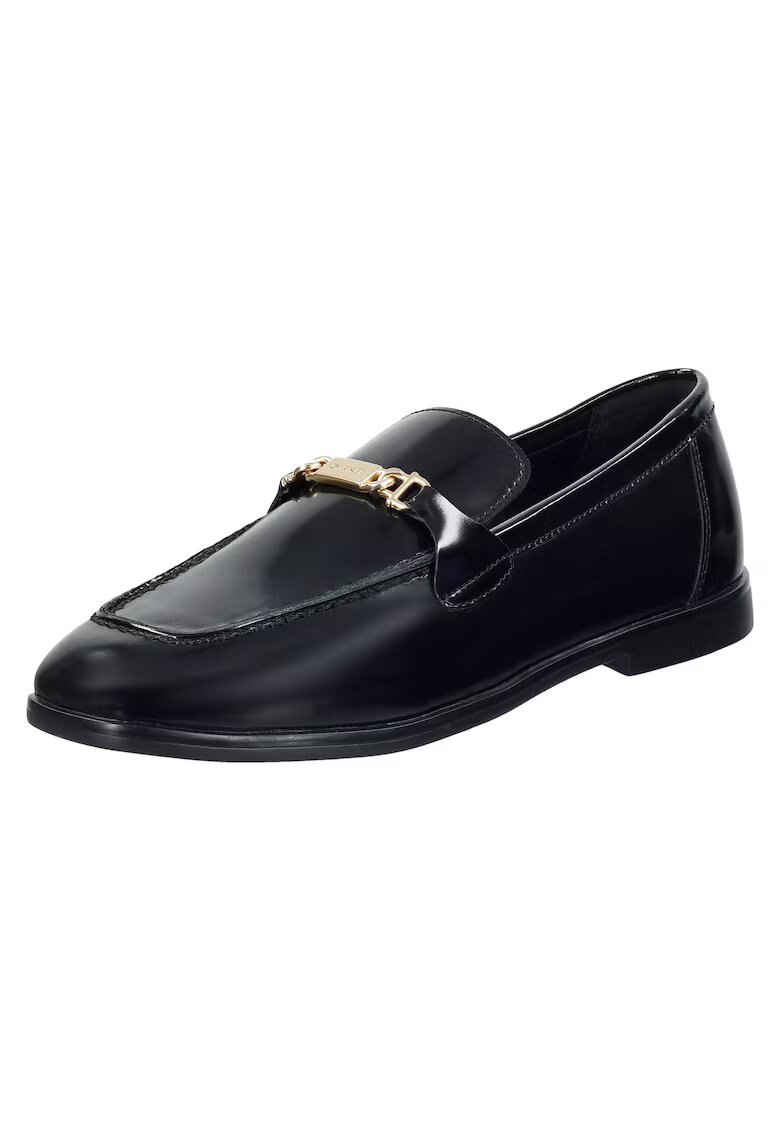 Gant Mocasini dama - piele naturala - negru