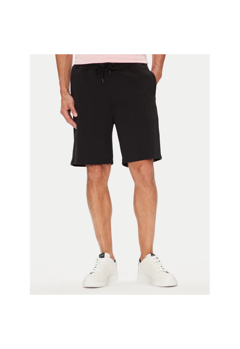 Gant Pantaloni sport barbati negru - material respirabil