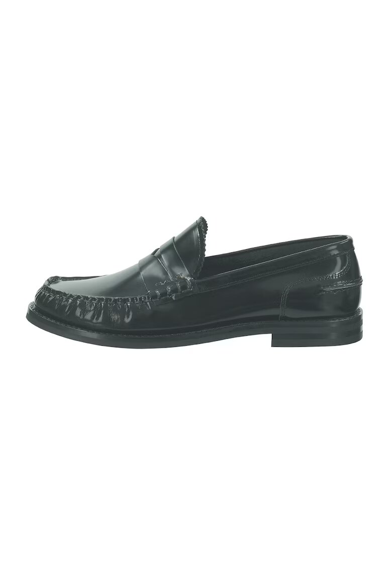 Gant Pantofi loafer de piele - Negru