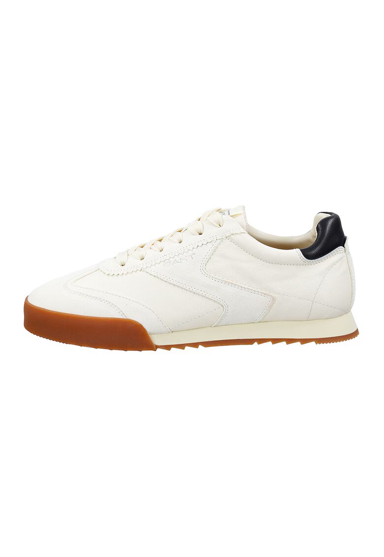 Gant Pantofi sport cu garnituri din piele intoarsa Baylle - Albastru ultramarin/Caramel/Crem