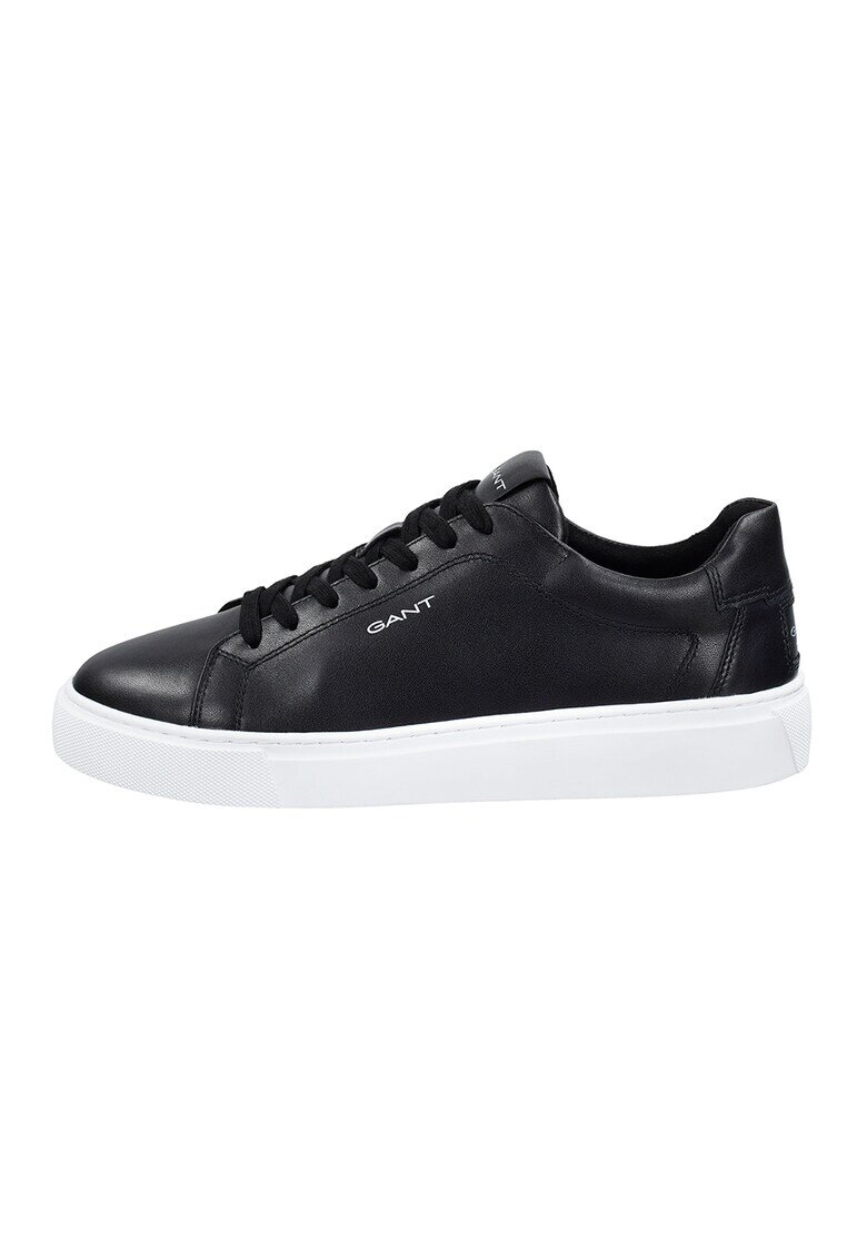 Gant Pantofi sport din piele cu detaliu logo Mcjulien - Alb/Negru