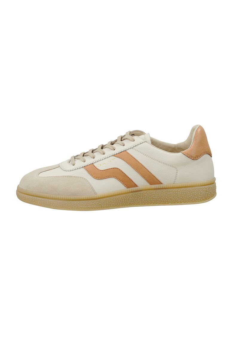 Gant Pantofi sport low-cut de piele - Portocaliu persan/Bej deschis