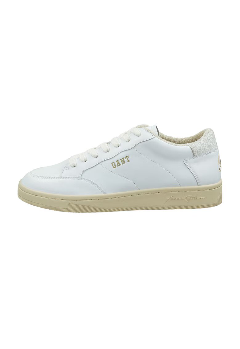 Gant Pantofi sport low-cut de piele Prepus - Alb optic