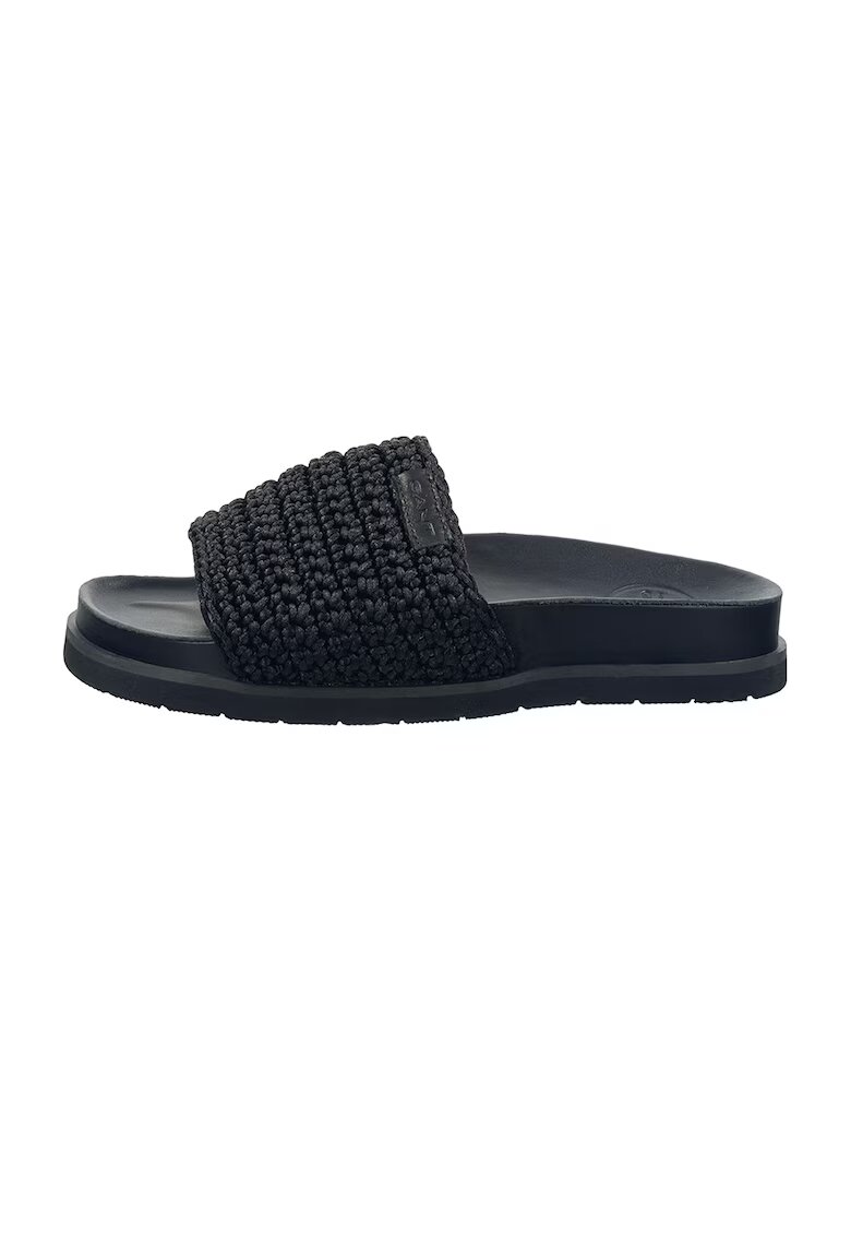 Gant Papuci cu segment tricotat Mardale - Negru