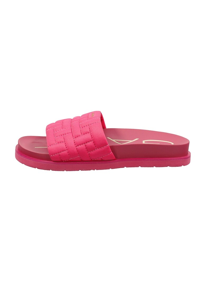 Gant Papuci de piele cu garnituri cusute Mardale - Fucsia