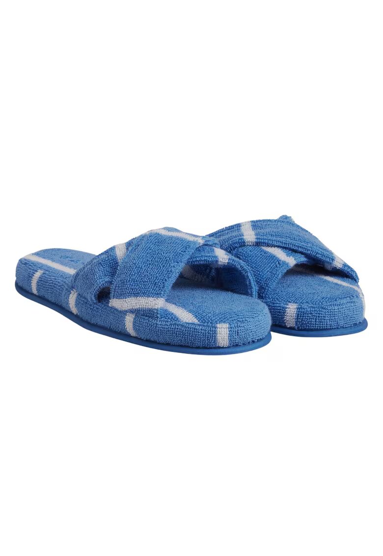 Gant Papuci - Stripe Cross - albastru - textil - set -