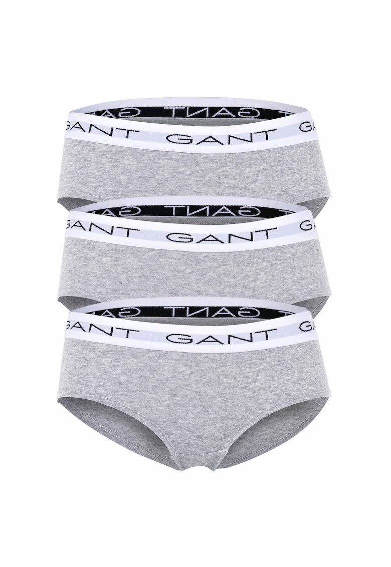 Gant Set de chiloti hipster - 3 perechi - Gri