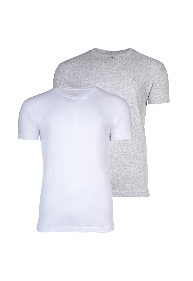Gant Set de tricouri - 2 piese - Alb/Gri