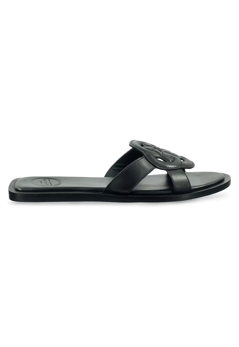 Gant Slapi dama - 30561911 - Piele naturala - Negru