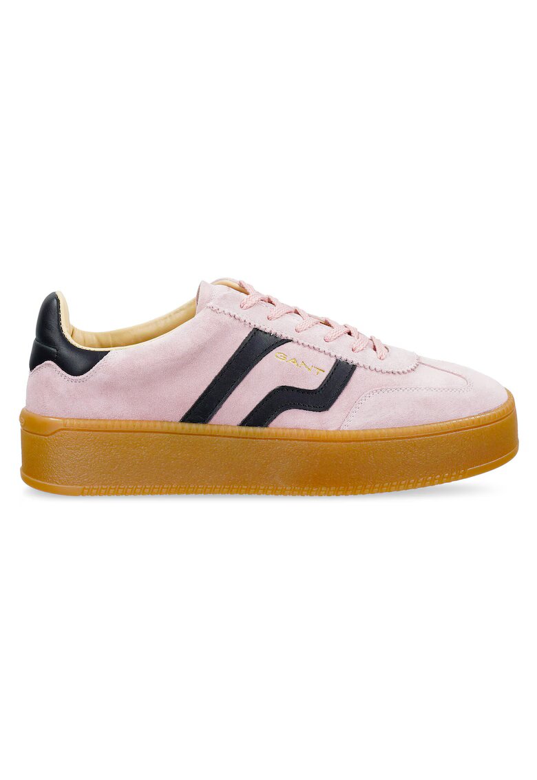 Gant Tenisi de dama - 305603364 - piele naturala - roz