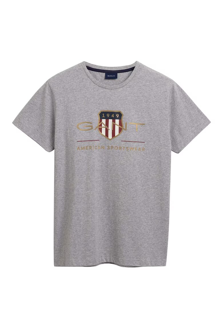 Gant Tricou cu logo - Gri