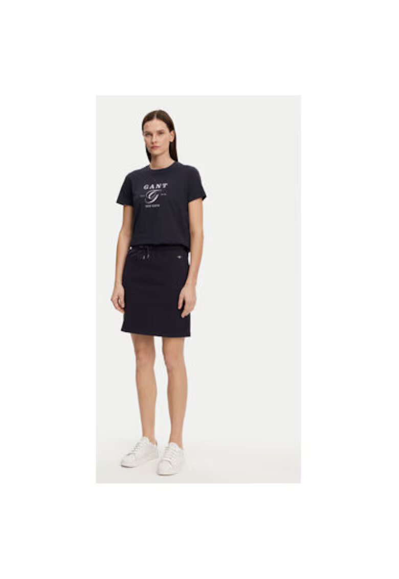 Gant Tricou dama - 305367075 - Bumbac - Albastru - Albastru
