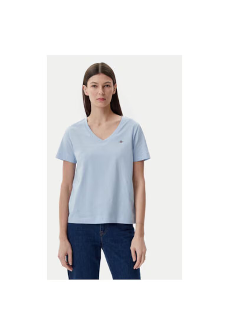 Gant Tricou dama 4200750 - Bumbac - Albastru - Albastru