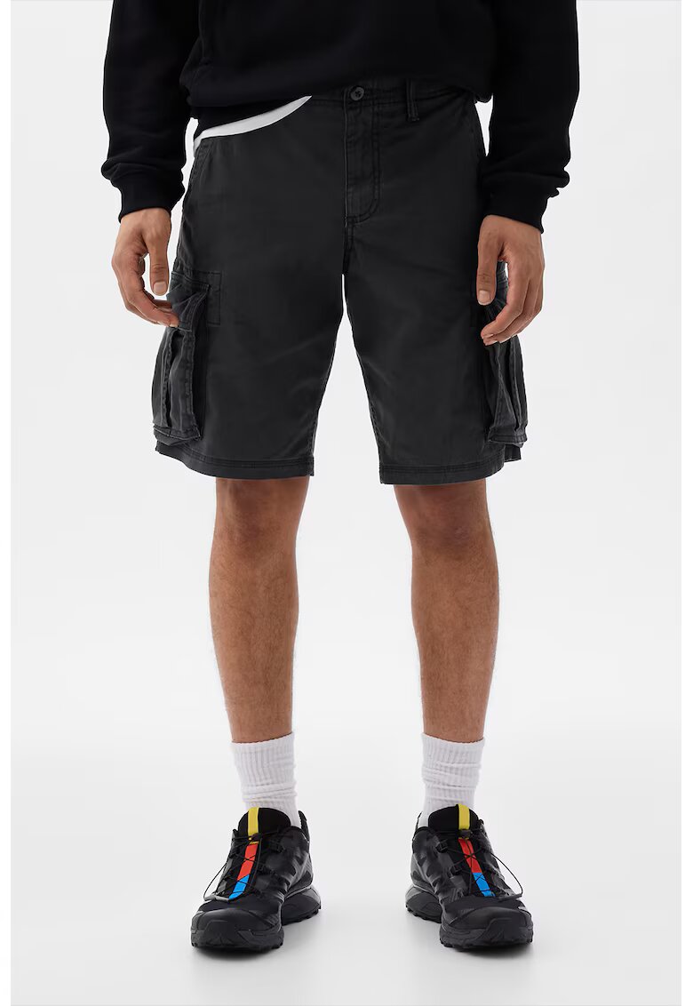 GAP Bermude cargo relaxed fit - Gri antracit