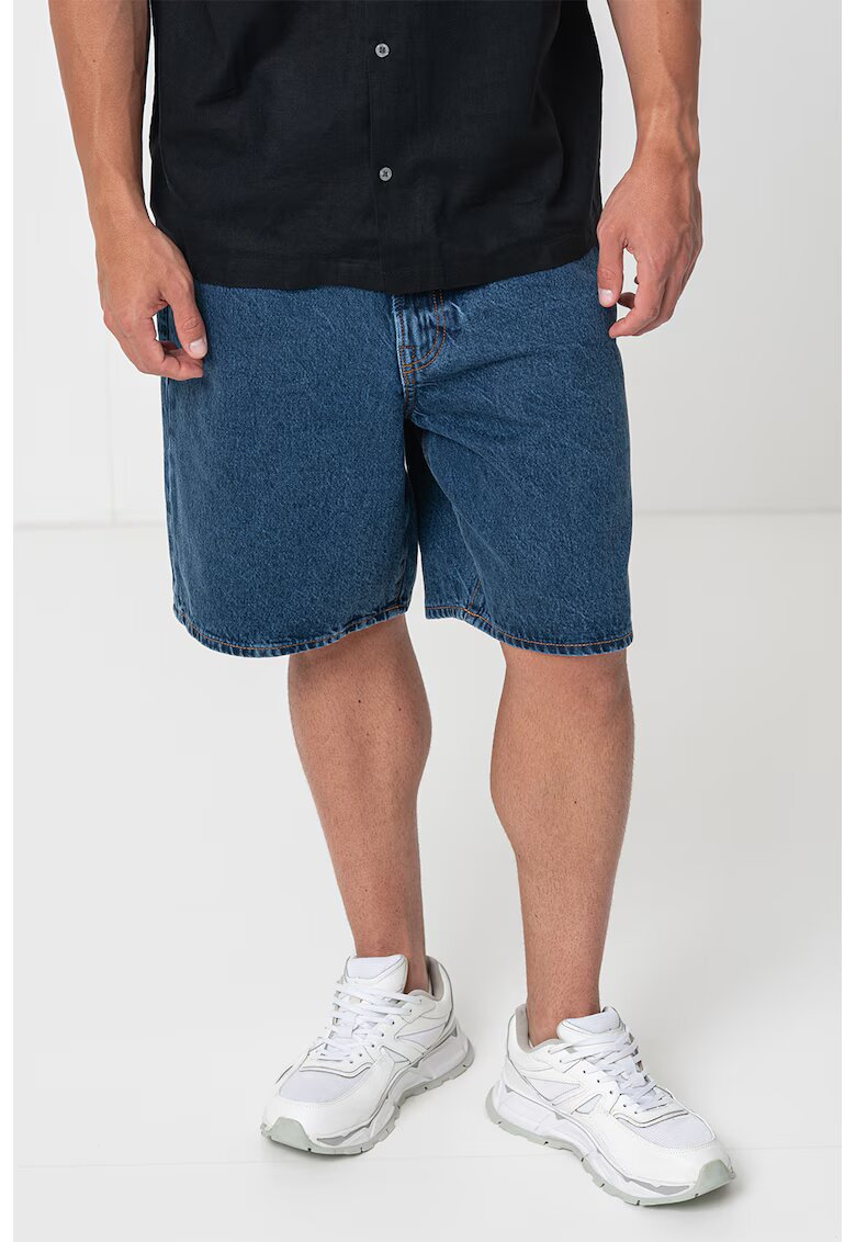 GAP Bermude din denim cu croiala supradimensionata - Albastru inchis