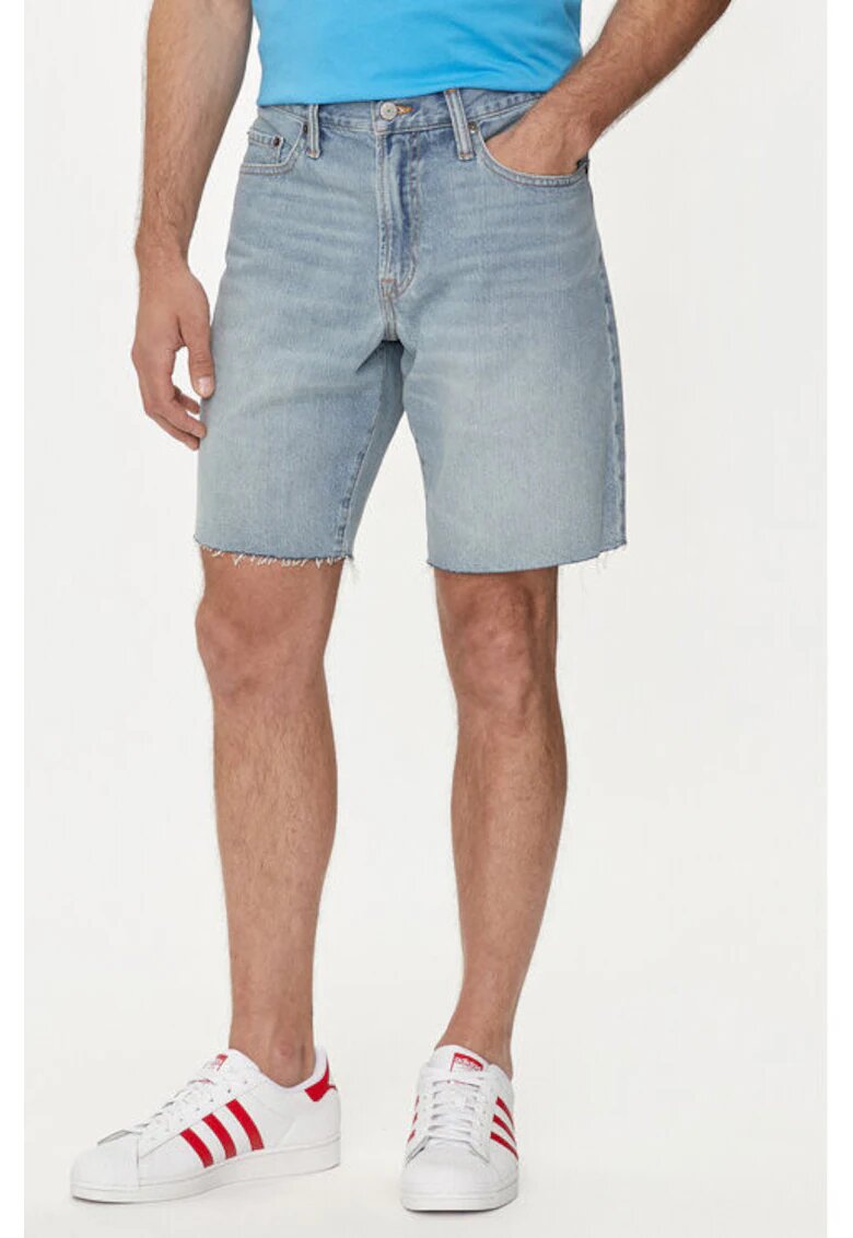 GAP Blugi barbati - 304508882 - Bumbac - Albastru - Albastru