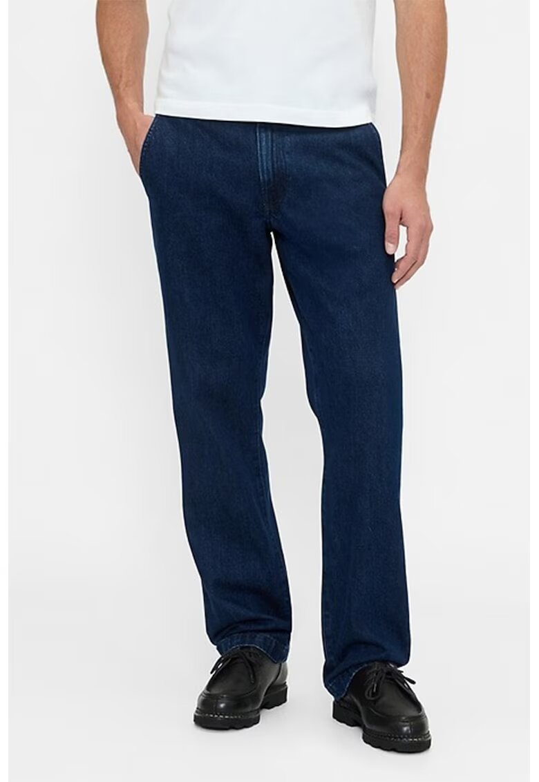GAP Blugi cu talie medie - Bleumarin