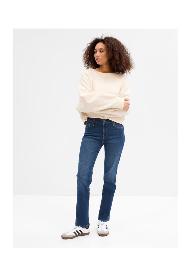 GAP Blugi dama - 303616038 - Bumbac/Poliester - Albastru - Albastru