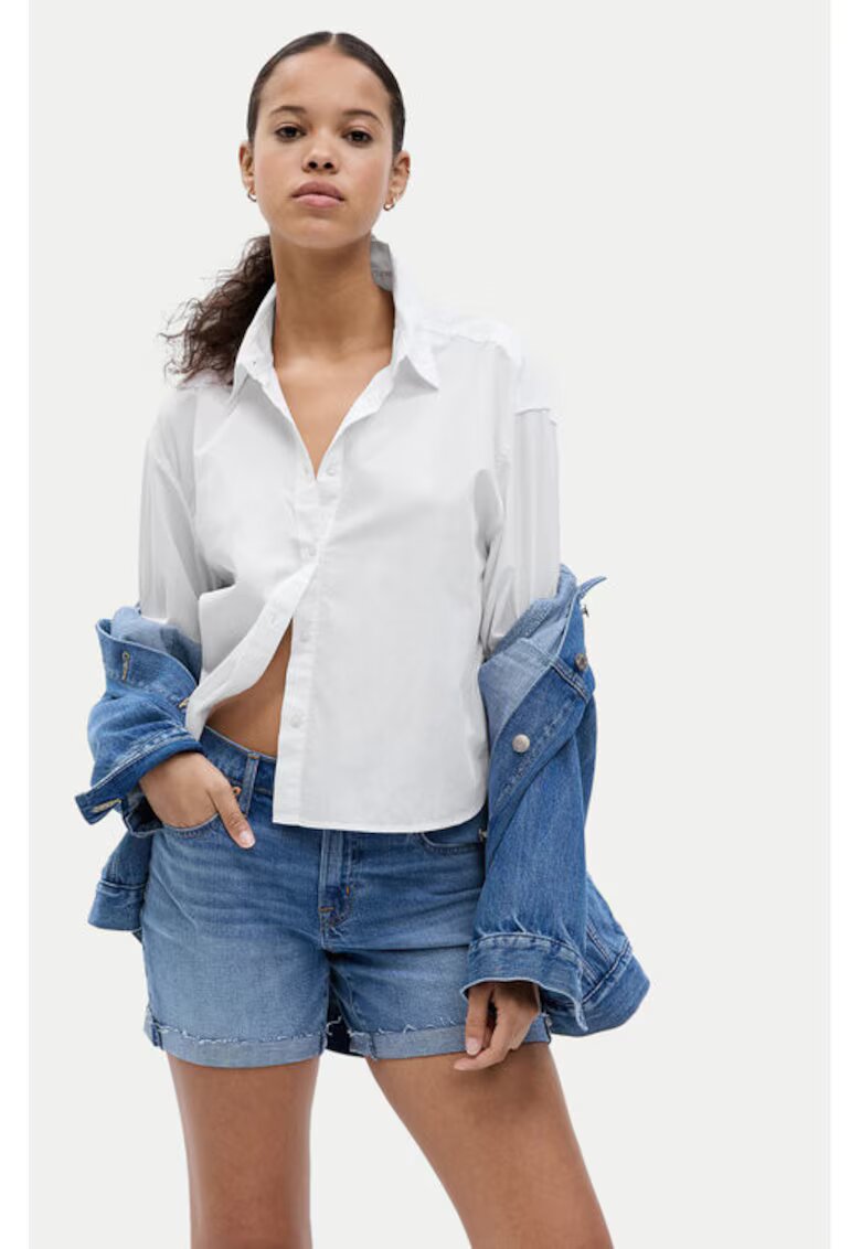 GAP Blugi dama - 304144776 - Bumbac - Albastru - Albastru