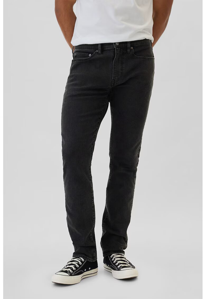 GAP Blugi drepti cu talie joasa - Negru