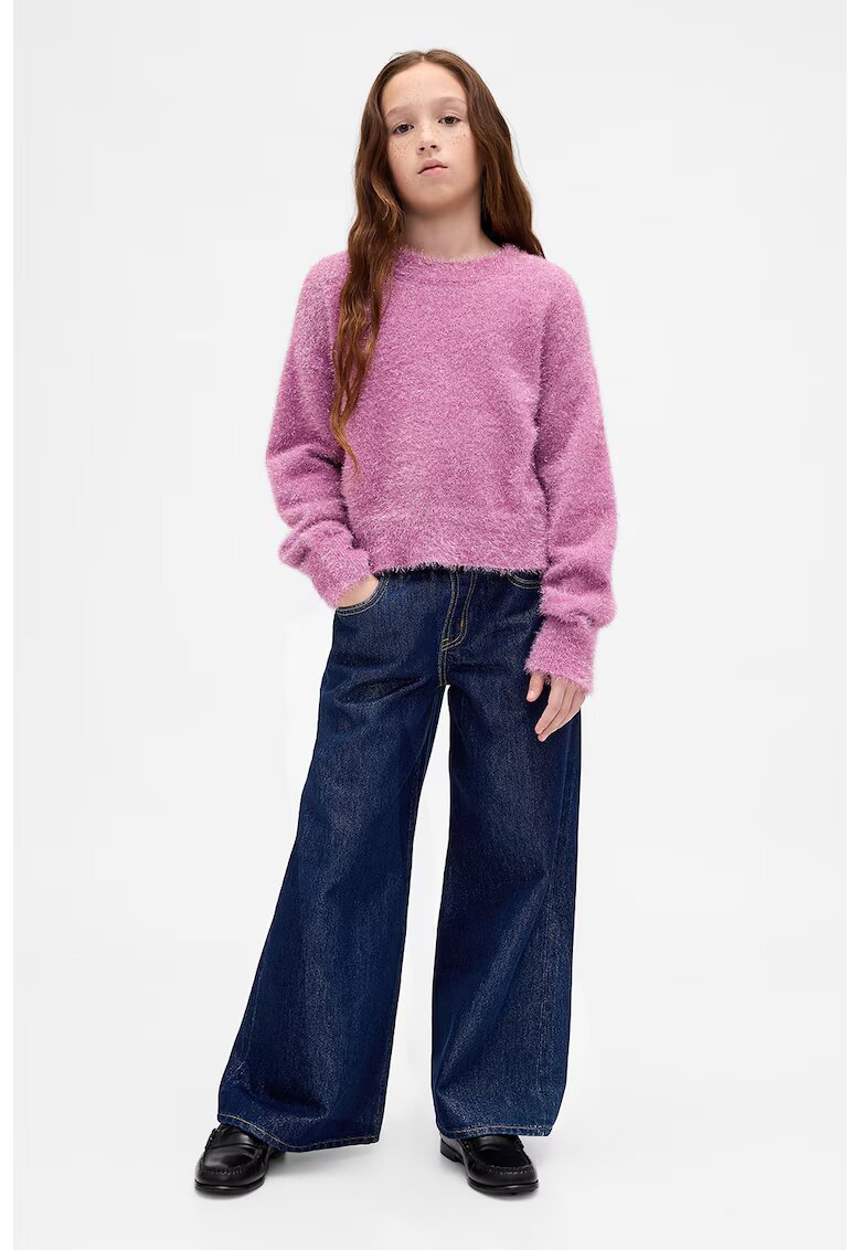 GAP Blugi evazati cu talie ajustabila - Albastru inchis