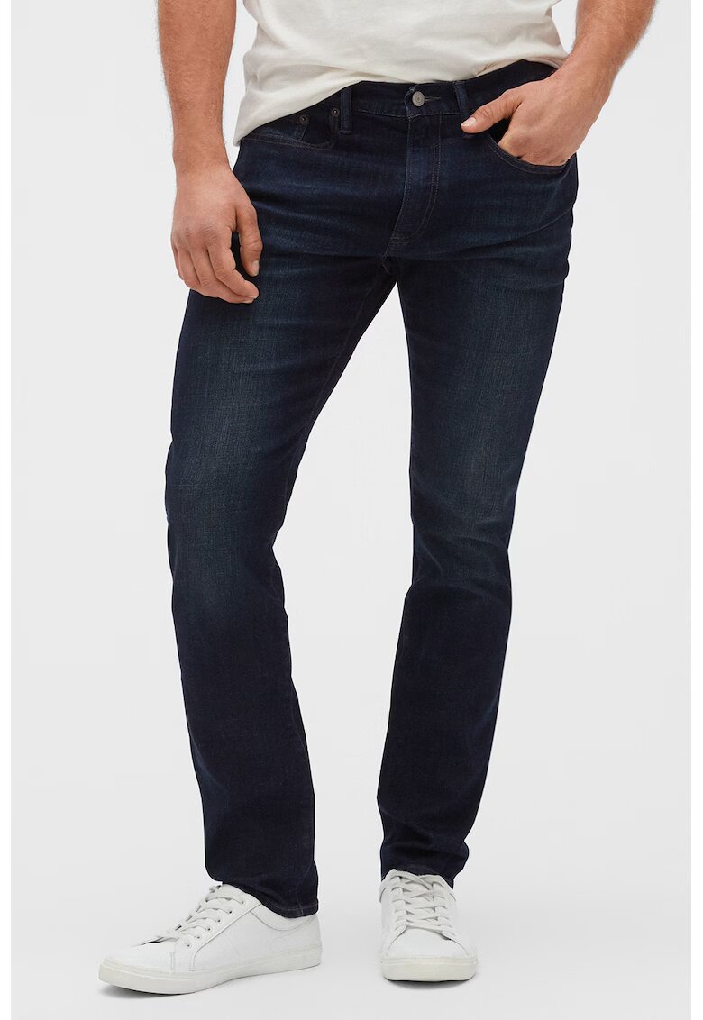 GAP Blugi slim fit Flex - Bleumarin