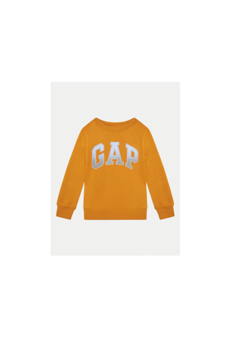 GAP Bluza baieti - 304985379 - Bumbac/Poliester - 134 CM - Auriu