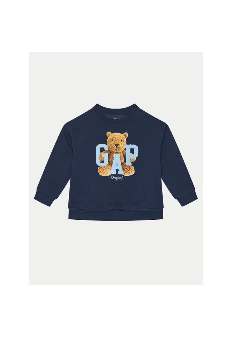 GAP Bluza copii - 304985713 - Bumbac/Poliester - Albastru - Albastru
